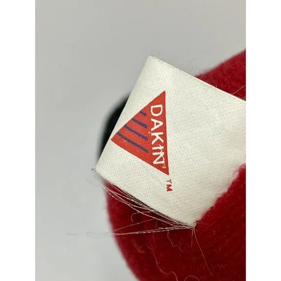 Christmas Santa Claus Window Cling Suction Cup Plush Holiday 1988 Dakin‎ Vintage - Picture 9 of 11